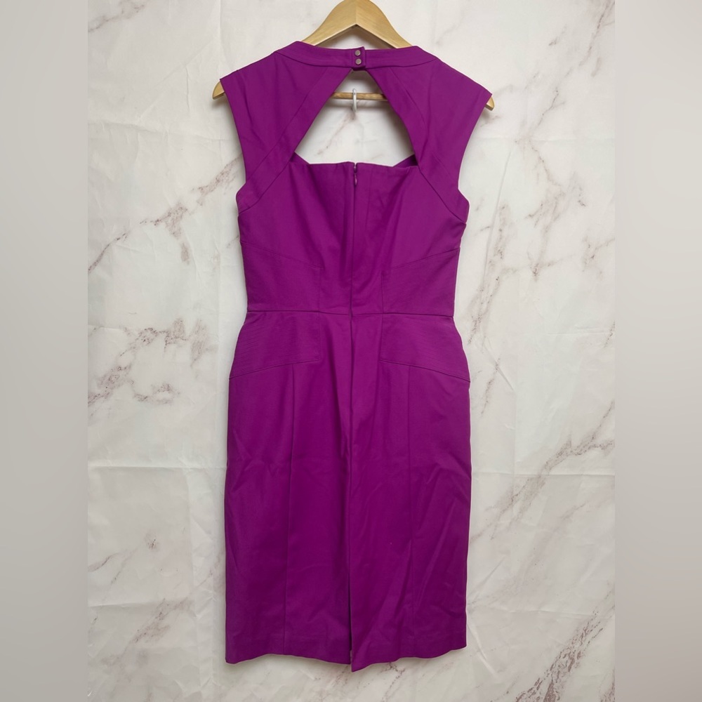 WHITE House Black Market Sheath Dress - B49 - Picture 4 of 4